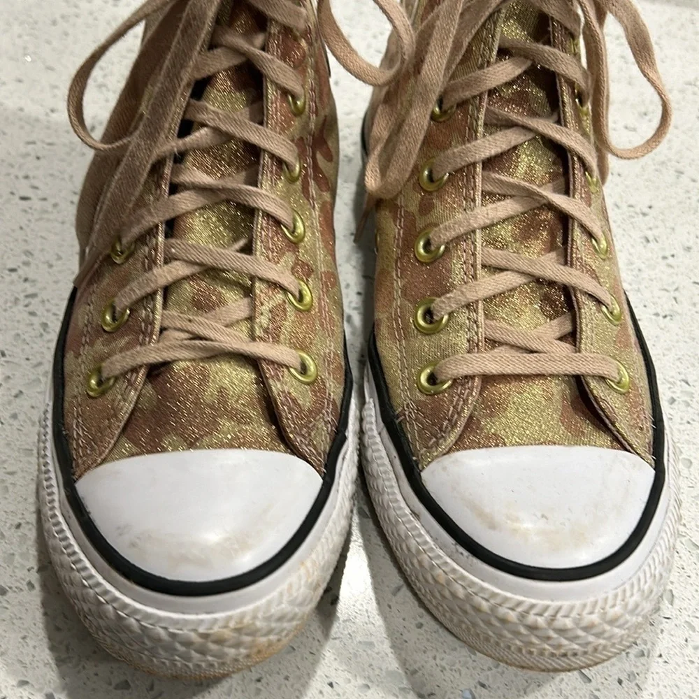 Converse Chuck Taylor All Star High in Lurex Camo